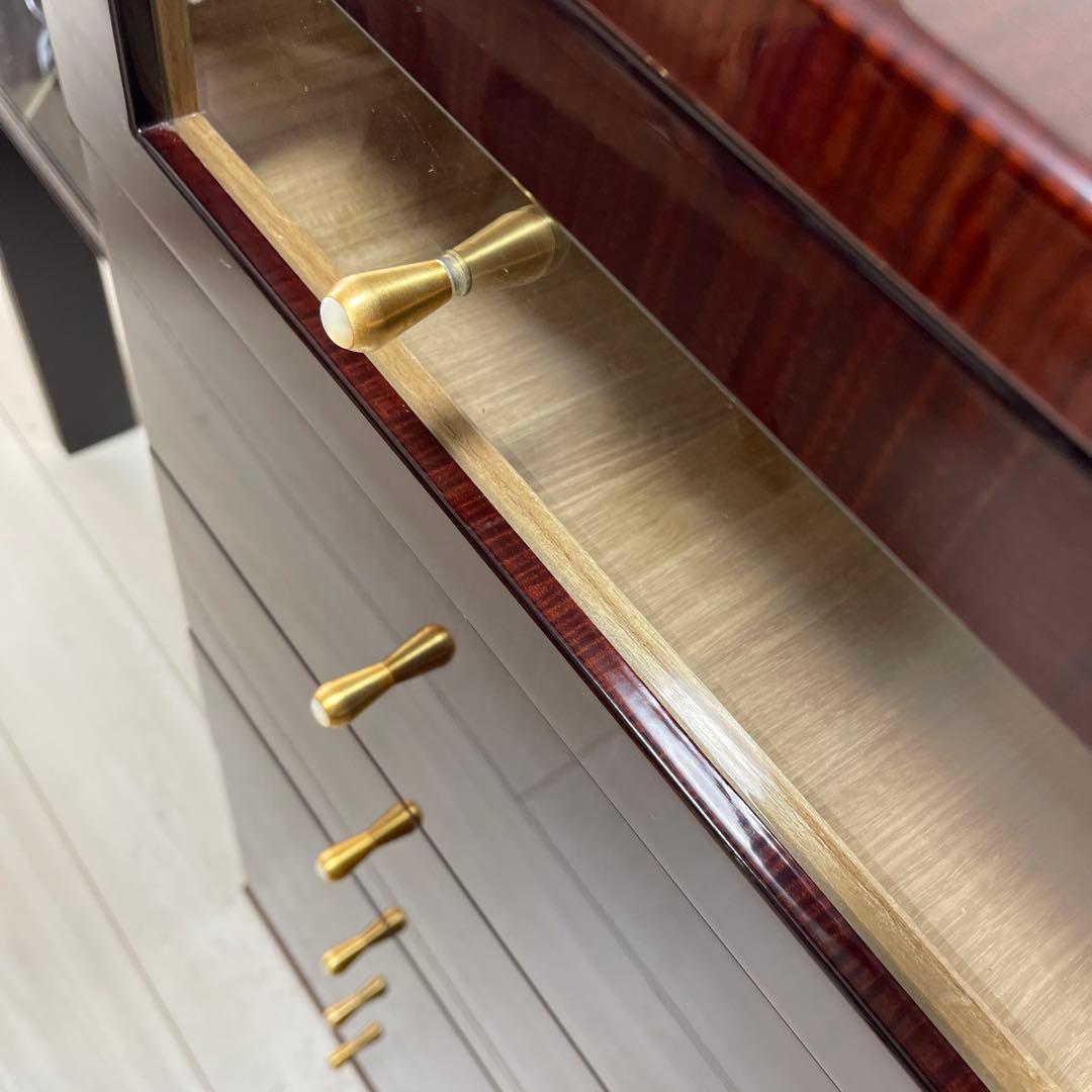 【MATUSOU】 府中家具 松創 ローズウッド 6段 チェスト 美品