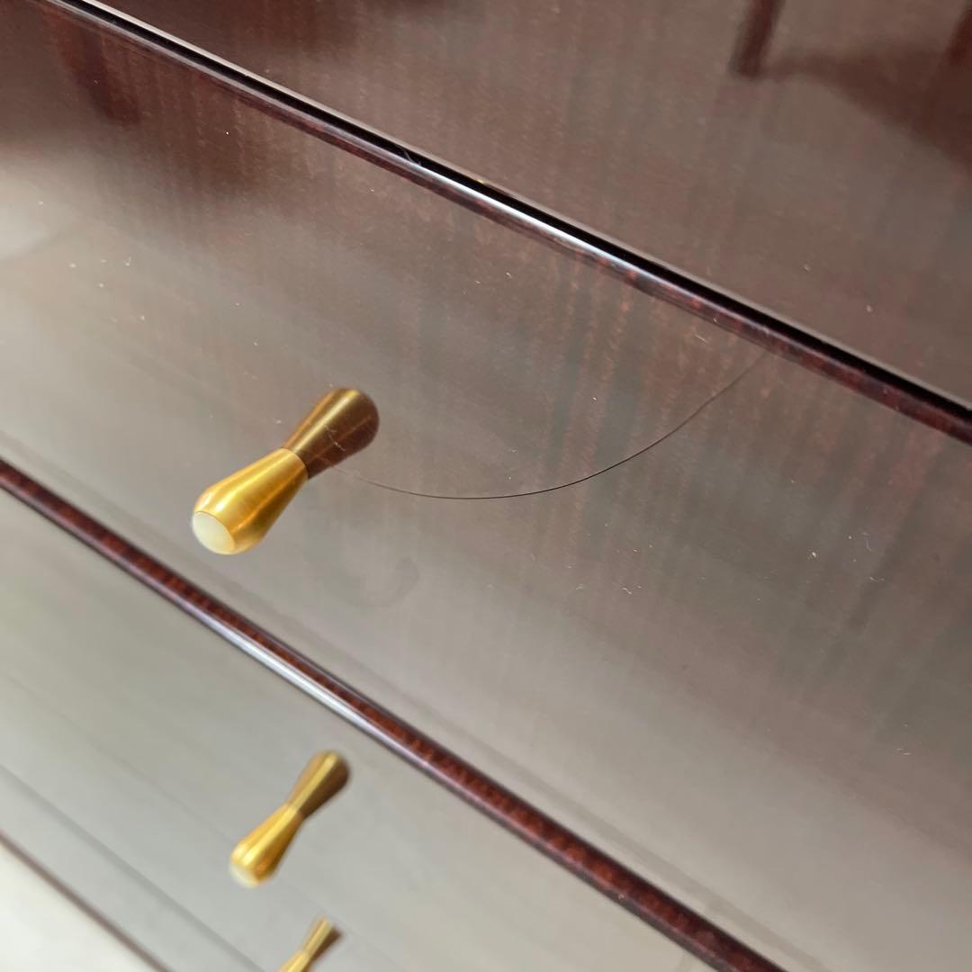 【MATUSOU】 府中家具 松創 ローズウッド 6段 チェスト 美品