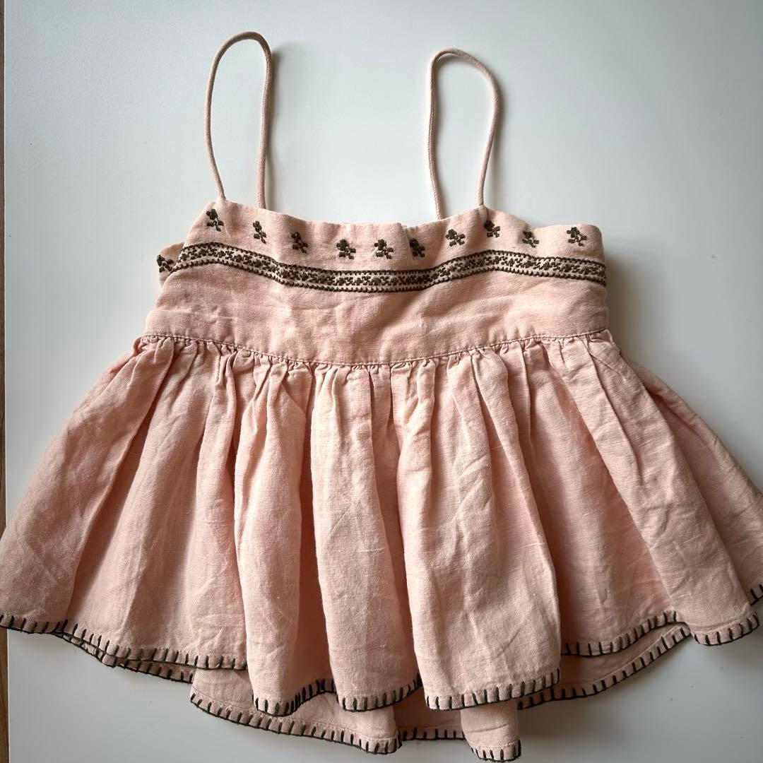 トップス Apolina Magrit Cami Pink Sand 3-5y