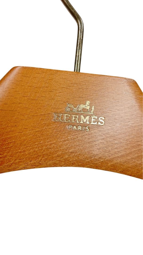 エルメス　木製ハンガー　HERMES