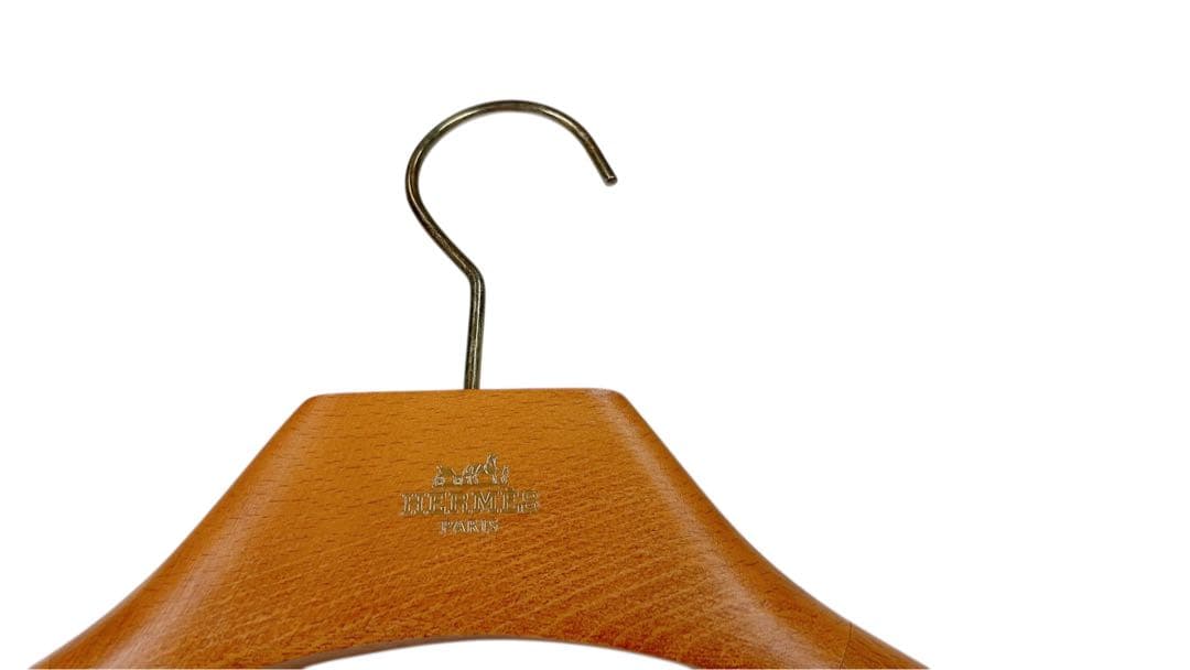 エルメス　木製ハンガー　HERMES