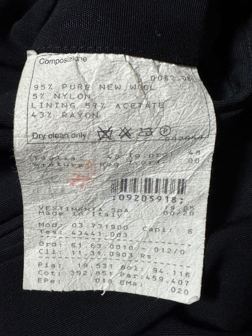 90s GIORGIO ARMANI ビスコース スラックスBORGO 21