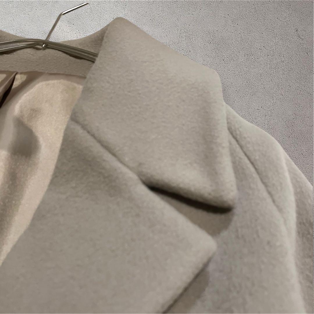 美品✨バビロン MANTECO ウールコート　ミドル丈　チェスター　ピーコート