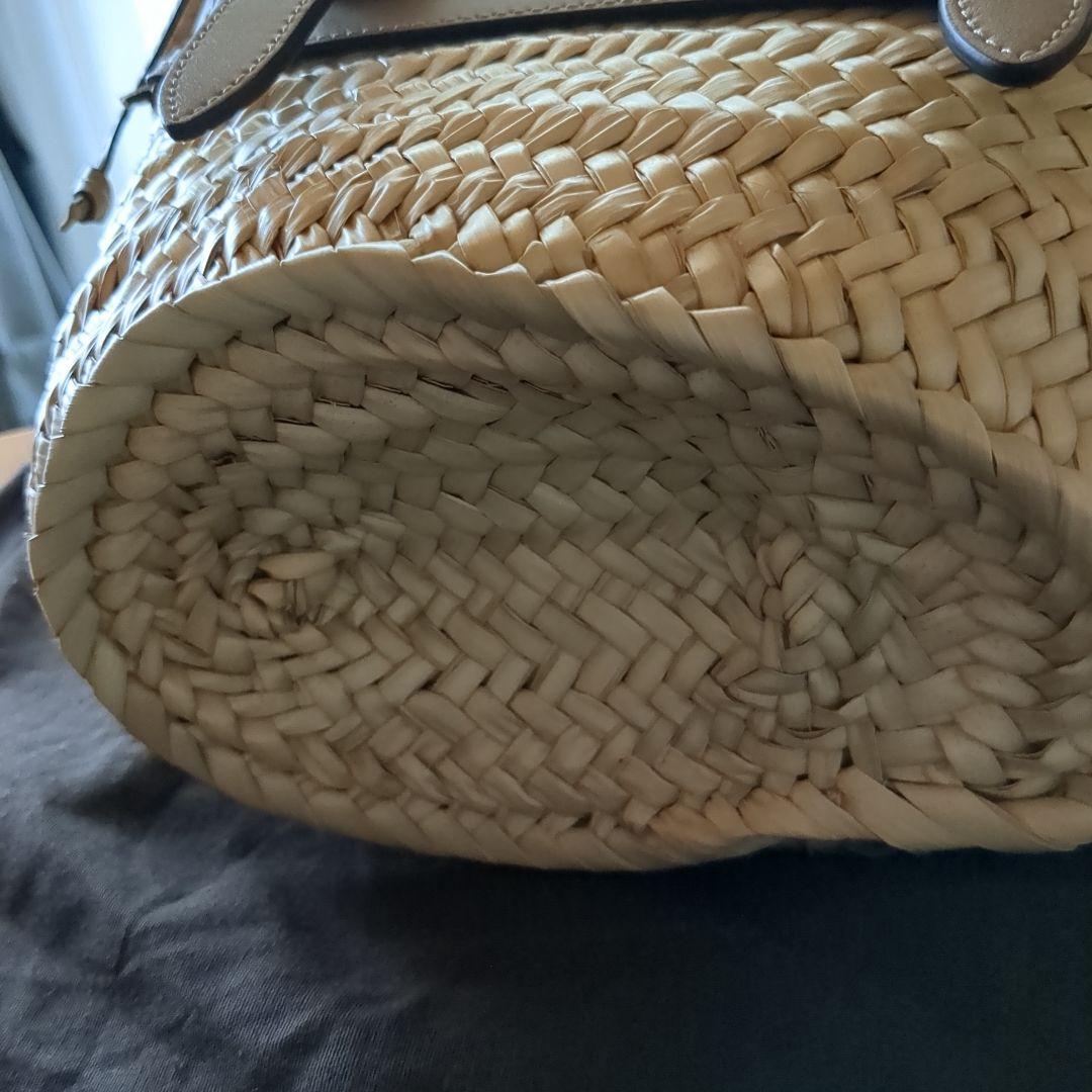 TOD'S カーキ かごバッグ