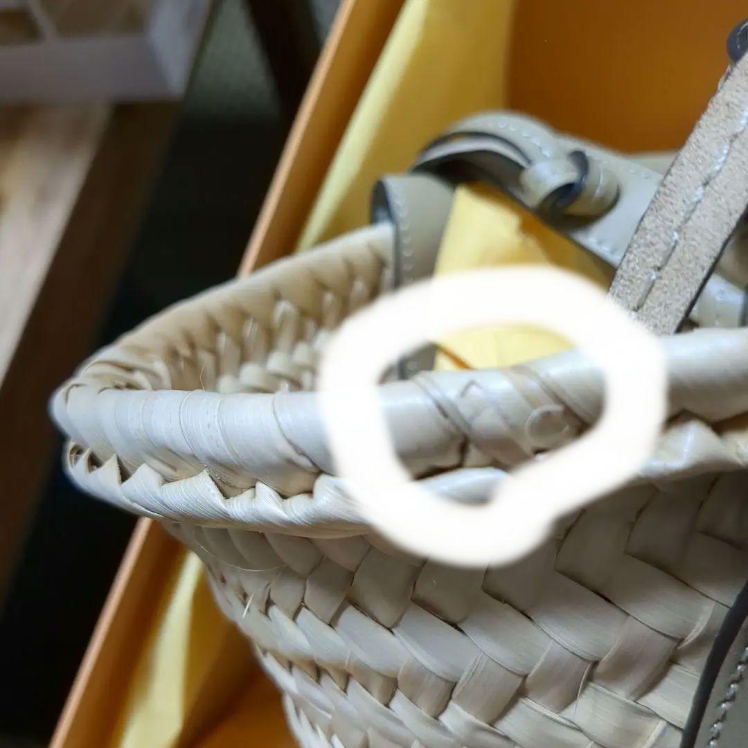 TOD'S カーキ かごバッグ