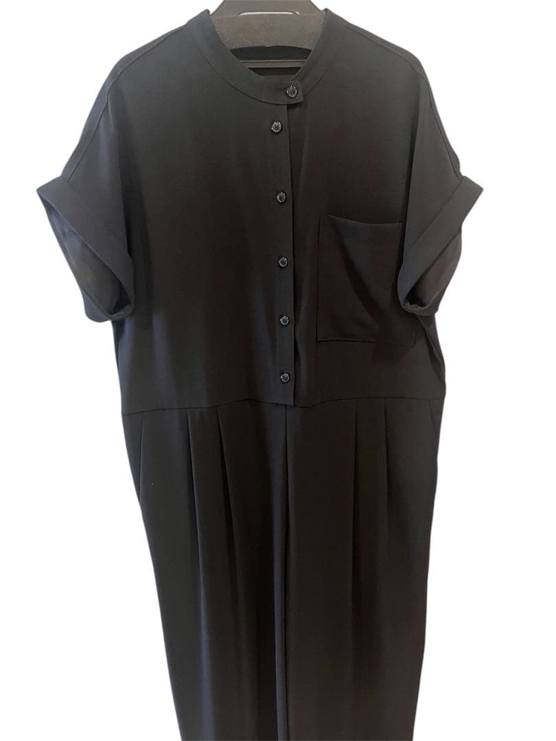 マチャット machatt ハーフスリーブオールインワン ブラック