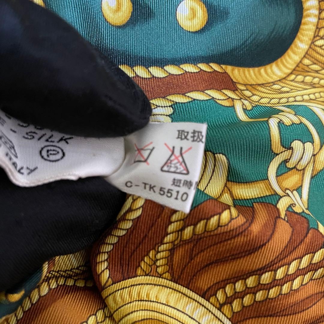 42/XL相当 ヘルノ カシミヤコート キャメルブラウン 裏地スカーフ柄 ダブル