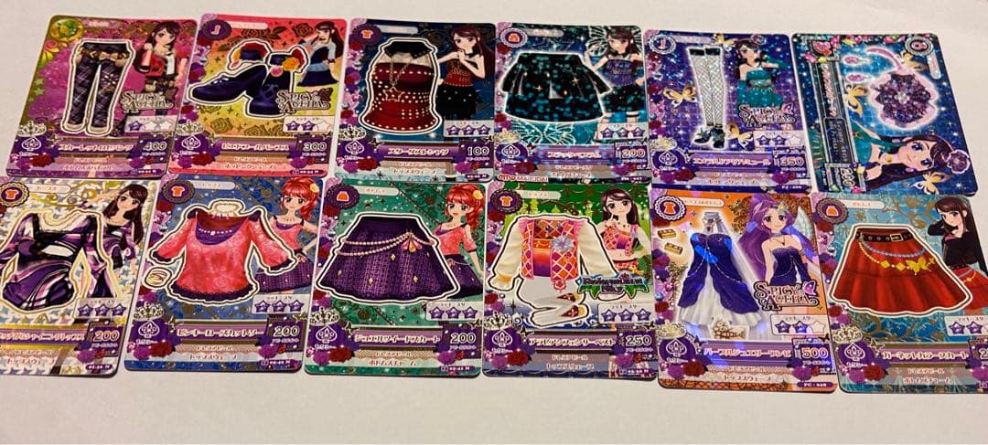 アイカツカード　プレミアム　レア　セクシー　セット