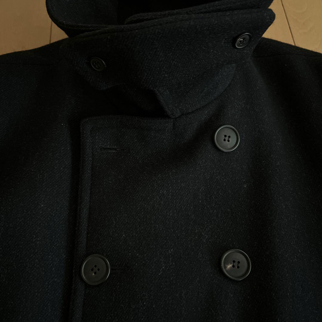 【フランス製】A.P.C アーペーセー メルトン生地　Pコート　L-XLサイズ