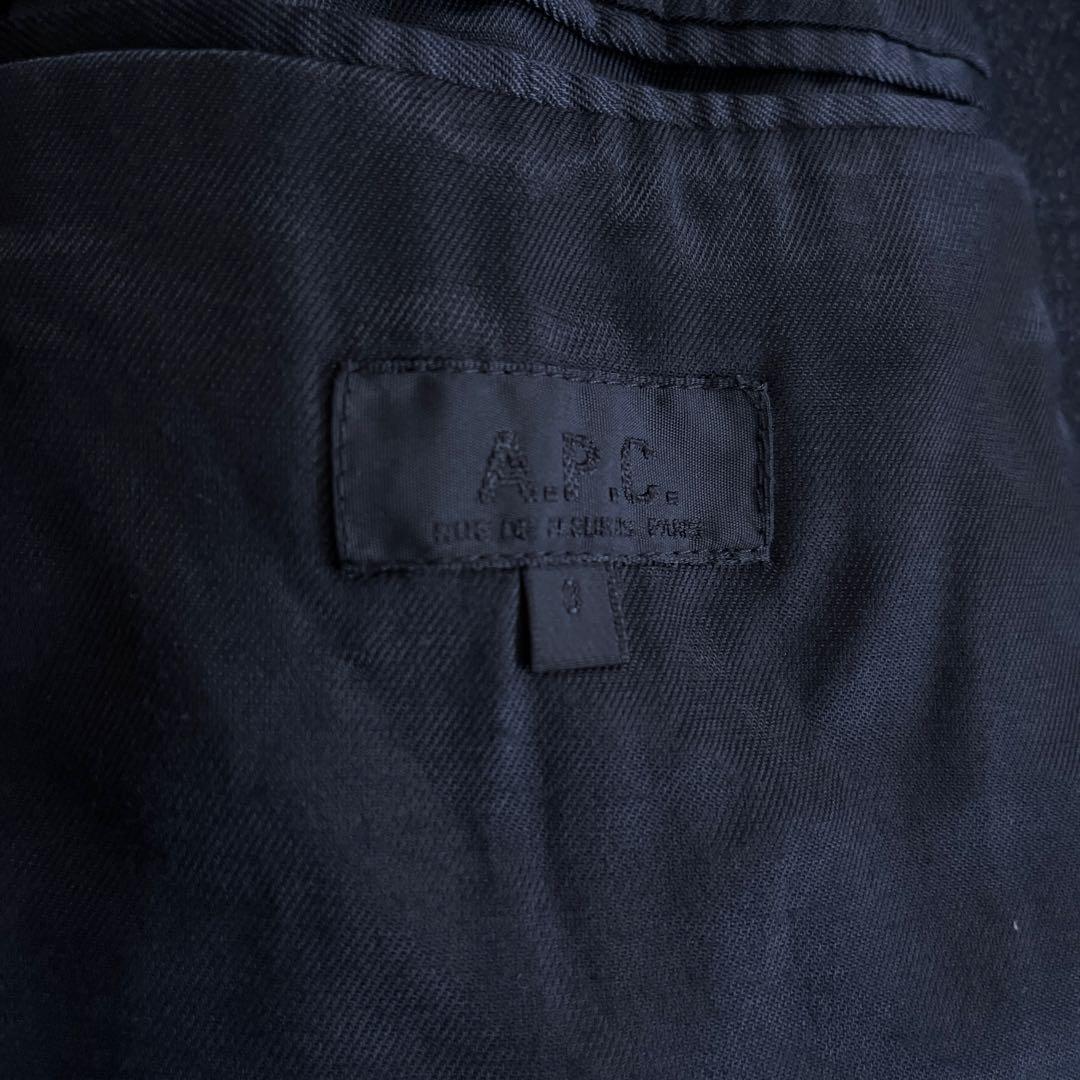 【フランス製】A.P.C アーペーセー メルトン生地　Pコート　L-XLサイズ
