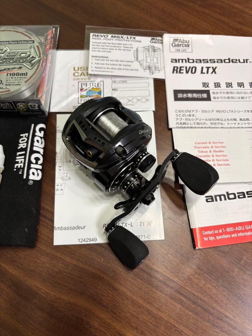 Abu Garcia REVO LTX ベイトリール左ハンドル
