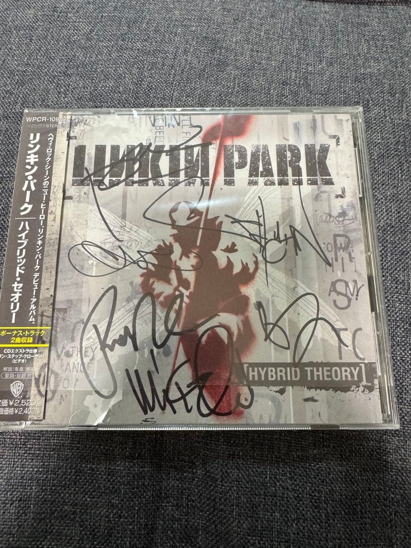 Linkin Park Hybrid Theory サイン入り CD