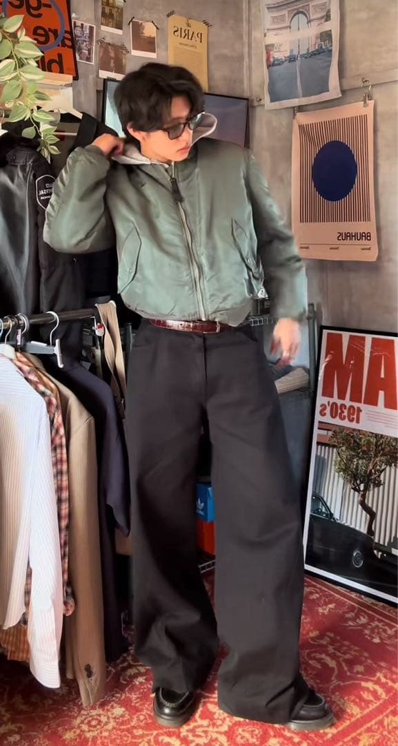 alpha ma1 80s〜90s アルファ　フライトジャケット Mサイズ