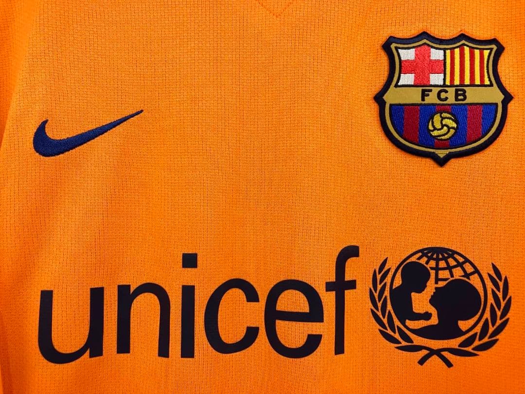 06-07 バルセロナ　メッシ　NIKEオフィシャル　アウェイユニフォーム