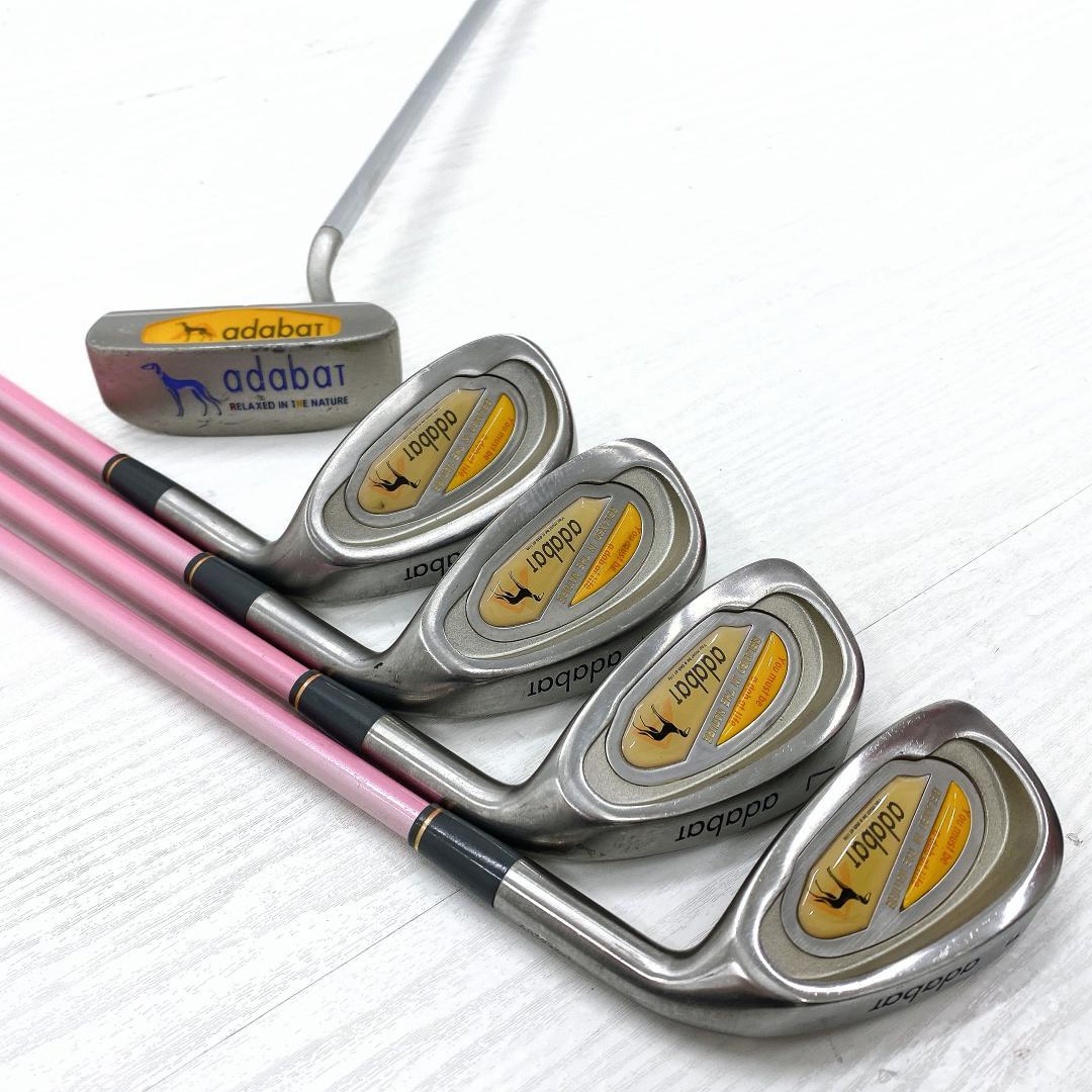 【格安‼】 adabat アダバット レディース ゴルフ クラブ セット L