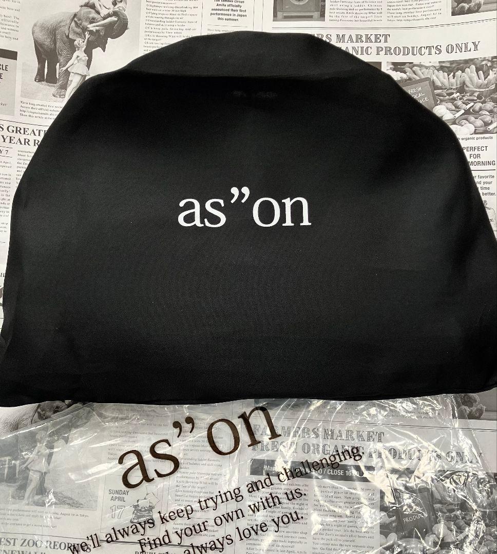 アズオンas\"on ♡BONITA BIG BAG black 黒 韓国 新品