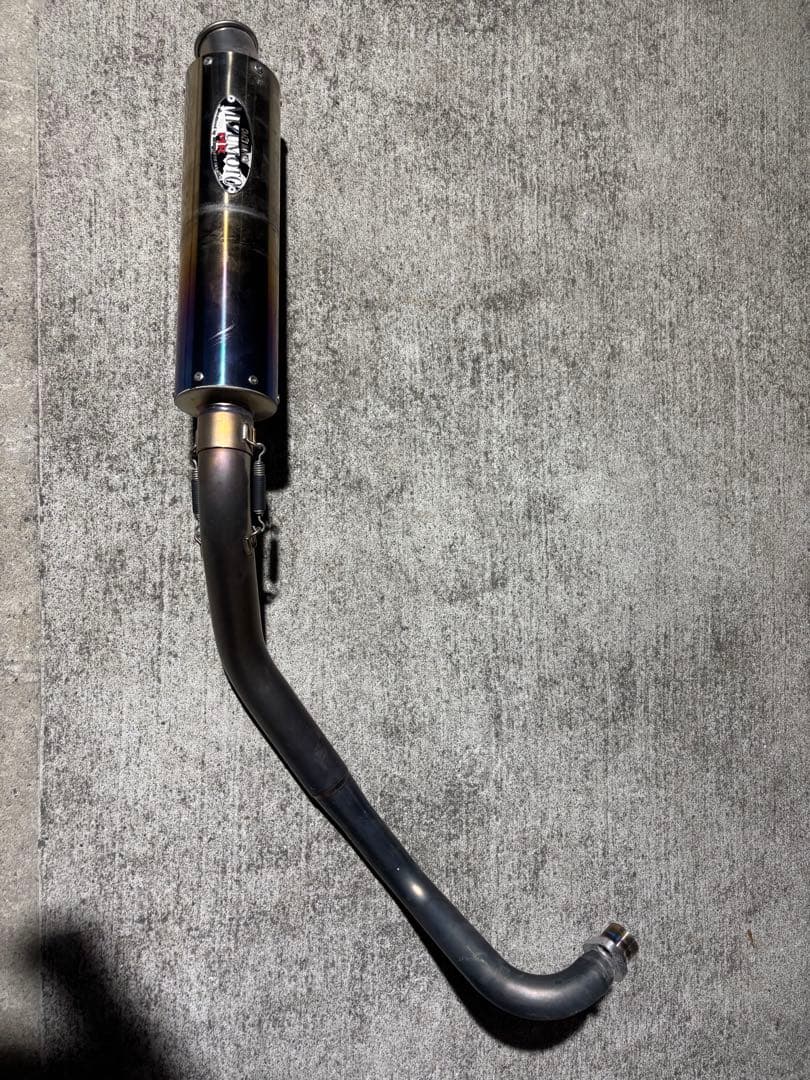 モンキー　Z50j マフラー　チタン　ミズモトレーシング