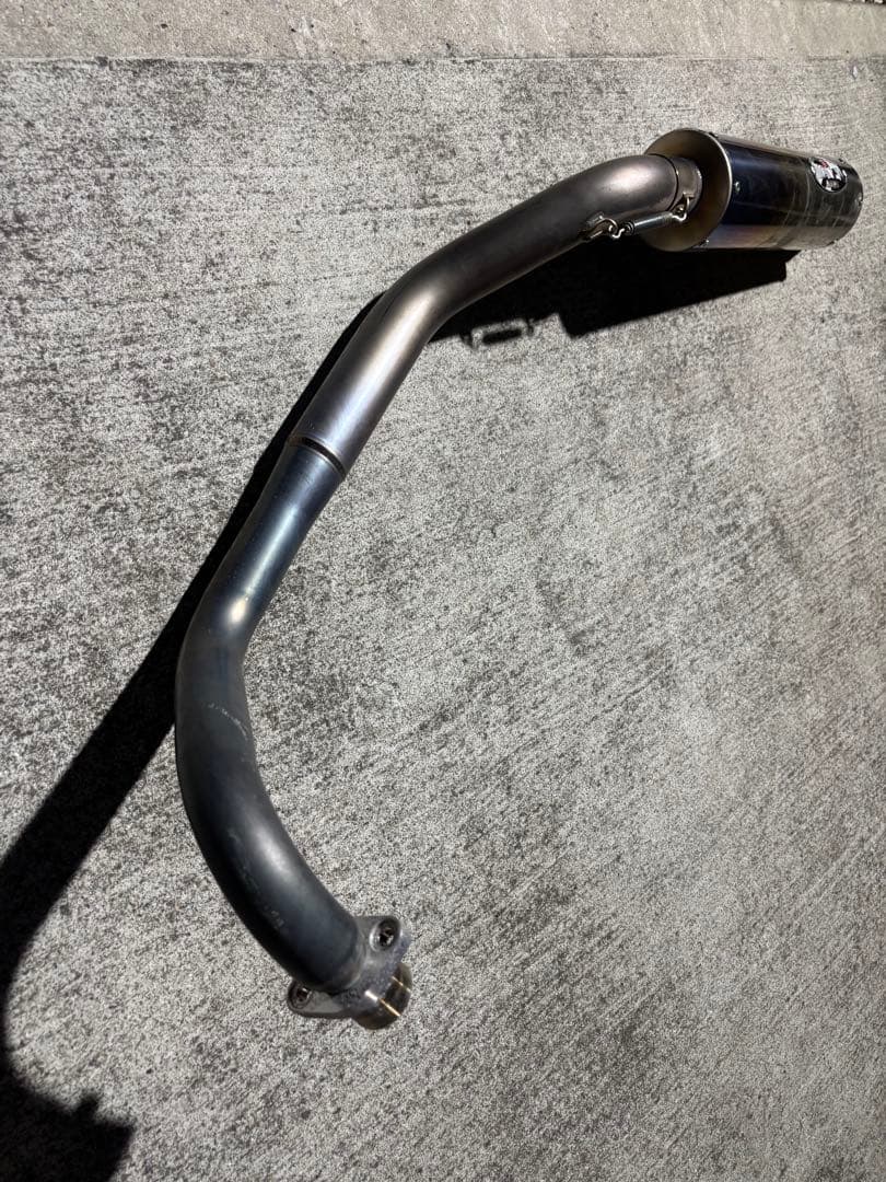 モンキー　Z50j マフラー　チタン　ミズモトレーシング