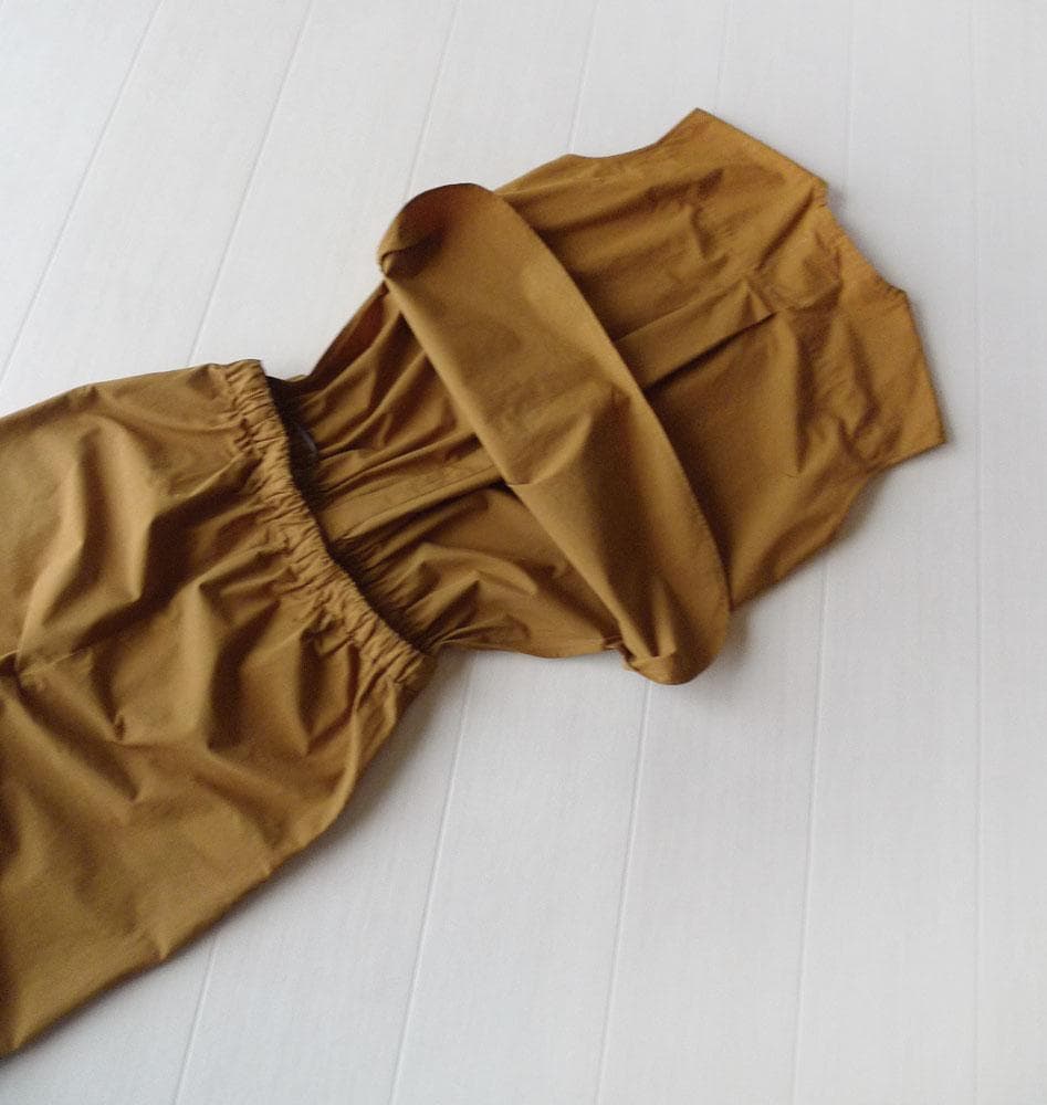 美品【AK+1】3,2万 デミルクスビームス キャメルのオールインワン B561