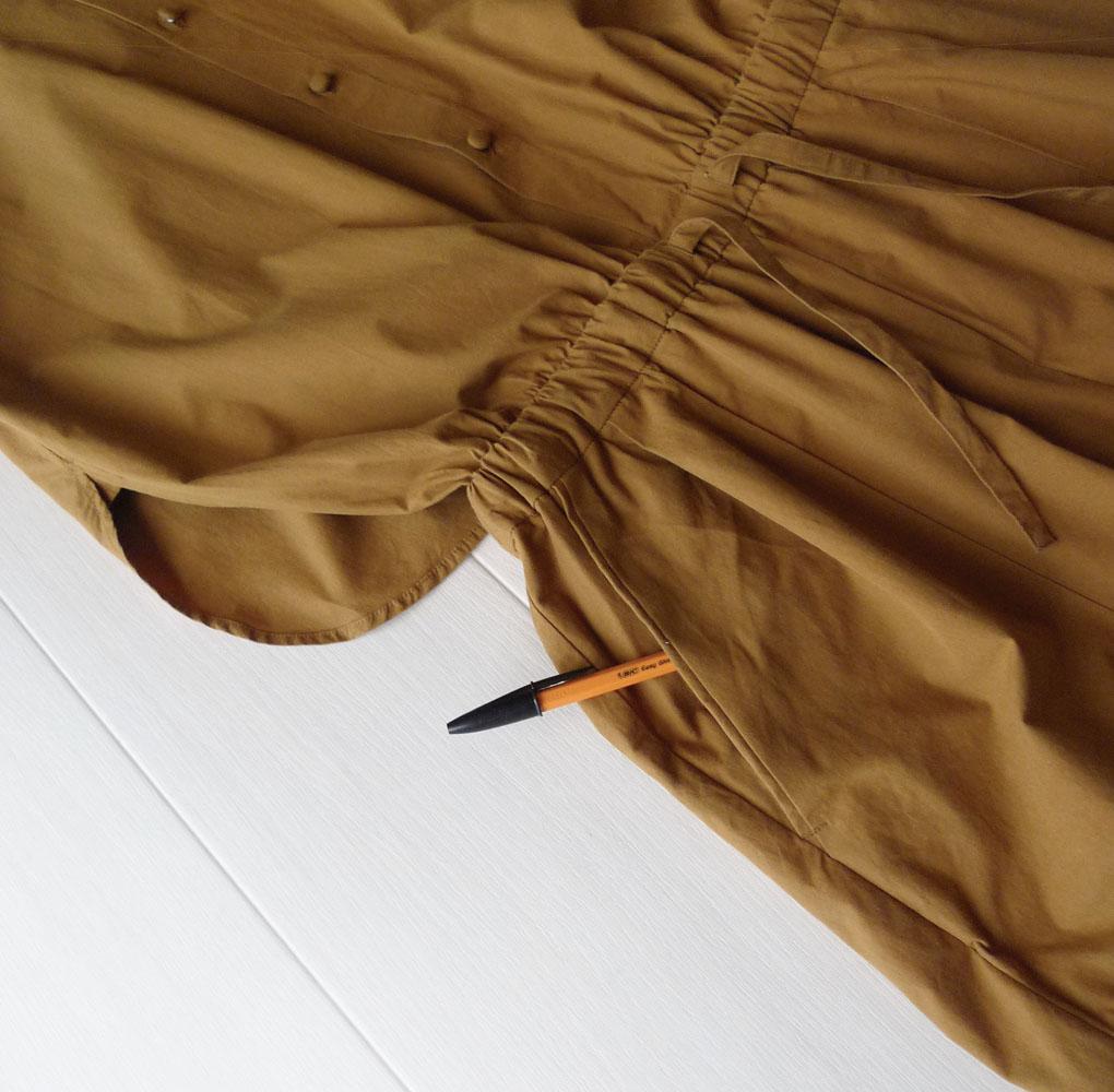 美品【AK+1】3,2万 デミルクスビームス キャメルのオールインワン B561