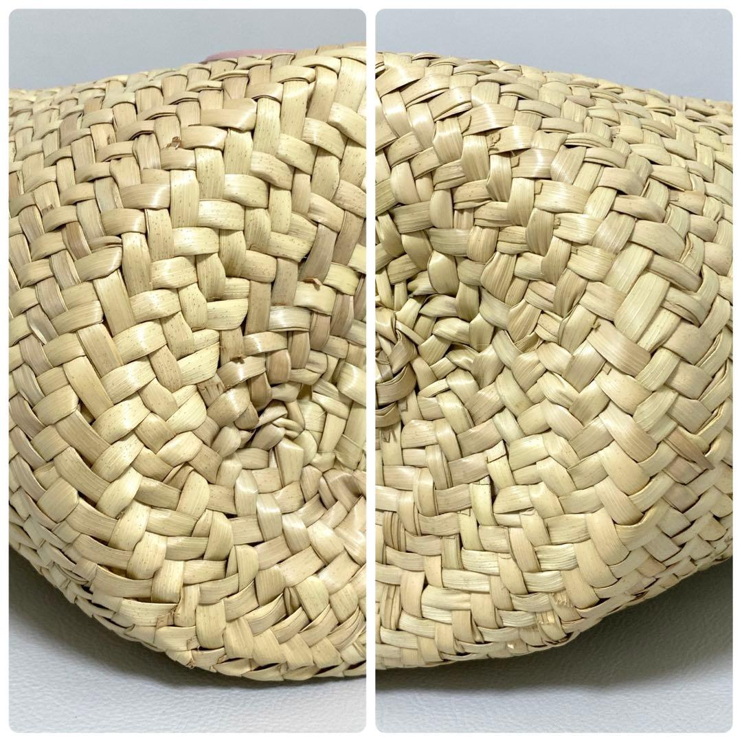 CELINE / ティーントリオンフ クラシックパニエ かごバッグ ピンク