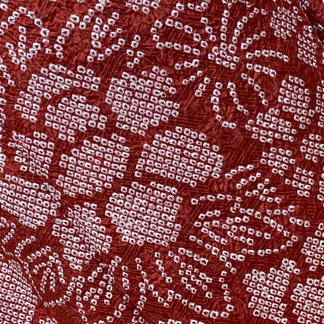 ［3135］振袖 4点セット 美品 総絞り 短冊 成人式 卒業式 着物 正絹 袷