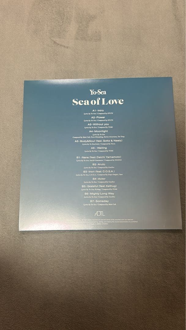 sea of love yosea レコード