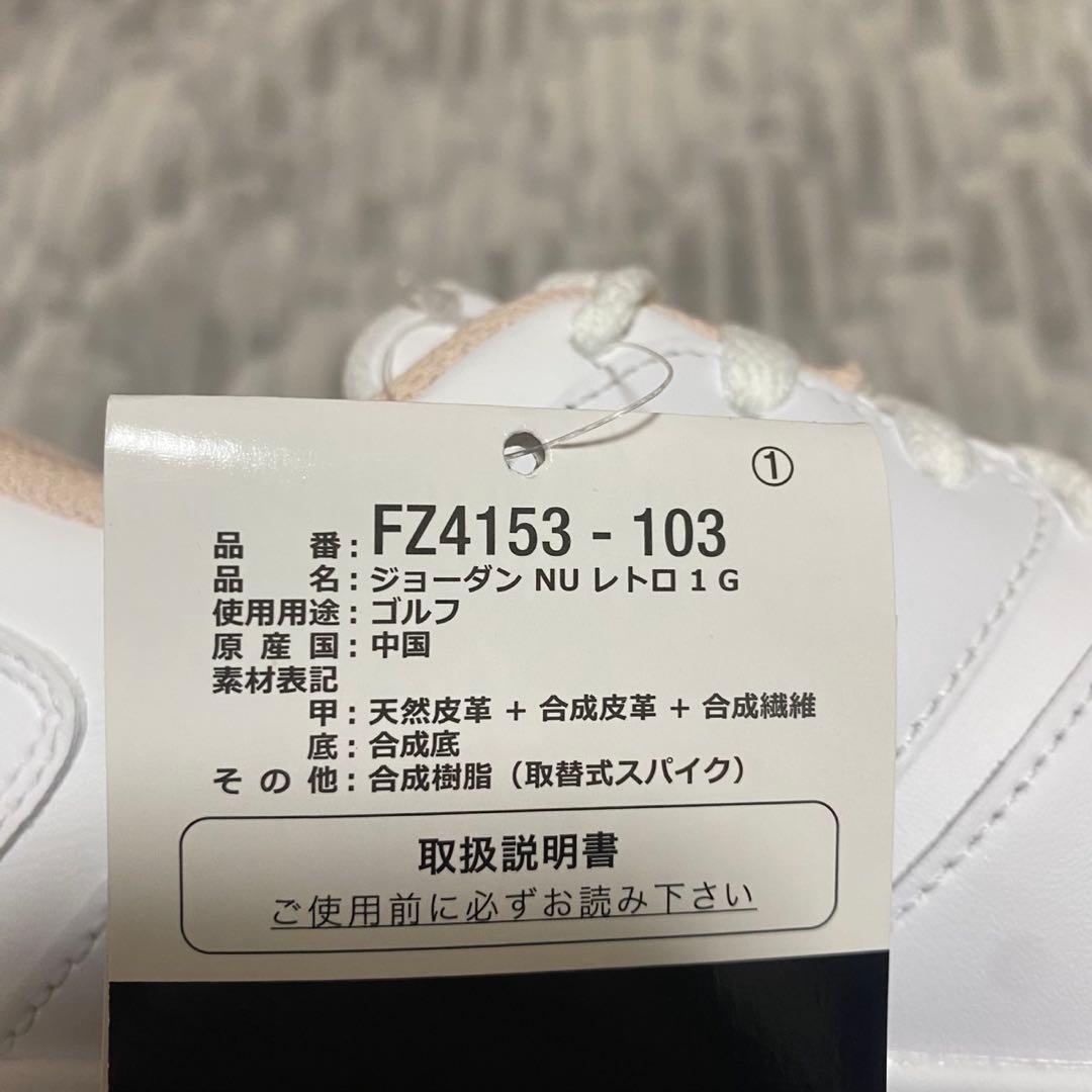 ナイキ ジョーダン NU レトロ 1 G 27.0㎝