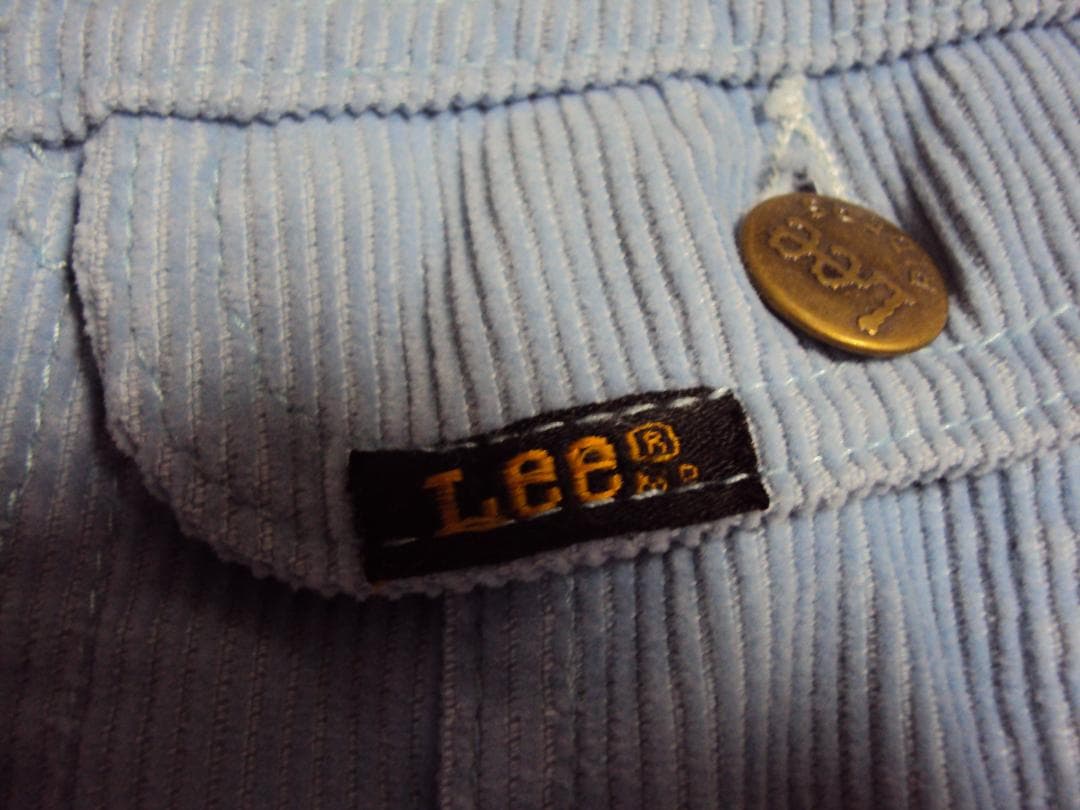 70S LEE アイスブルー コーデュロイ　S～M位　 JKT　薄い水色