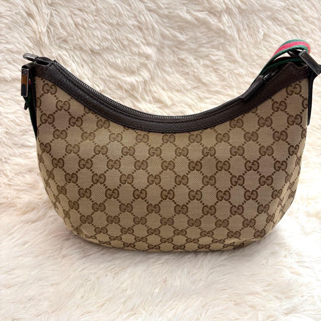 美品✨グッチ　GUCCI ショルダーバッグ　トートバッグ　シェリーライン　GG