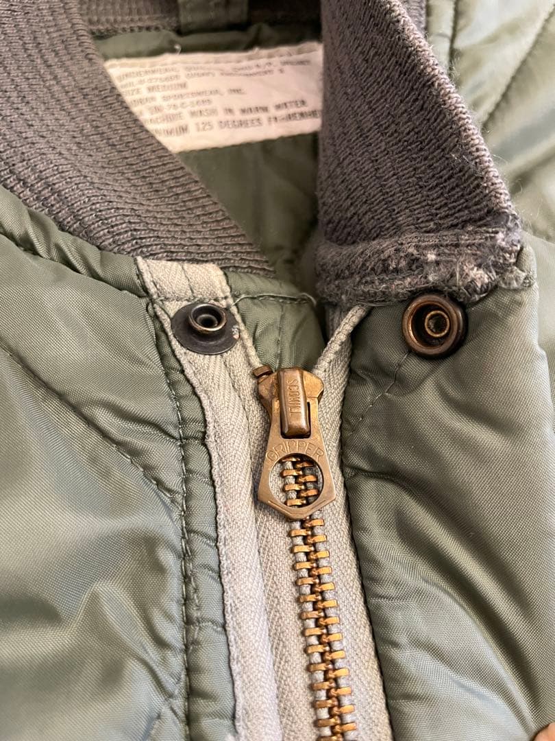 60〜70s US AIR FORCE CWU-9/P キルティングライナー