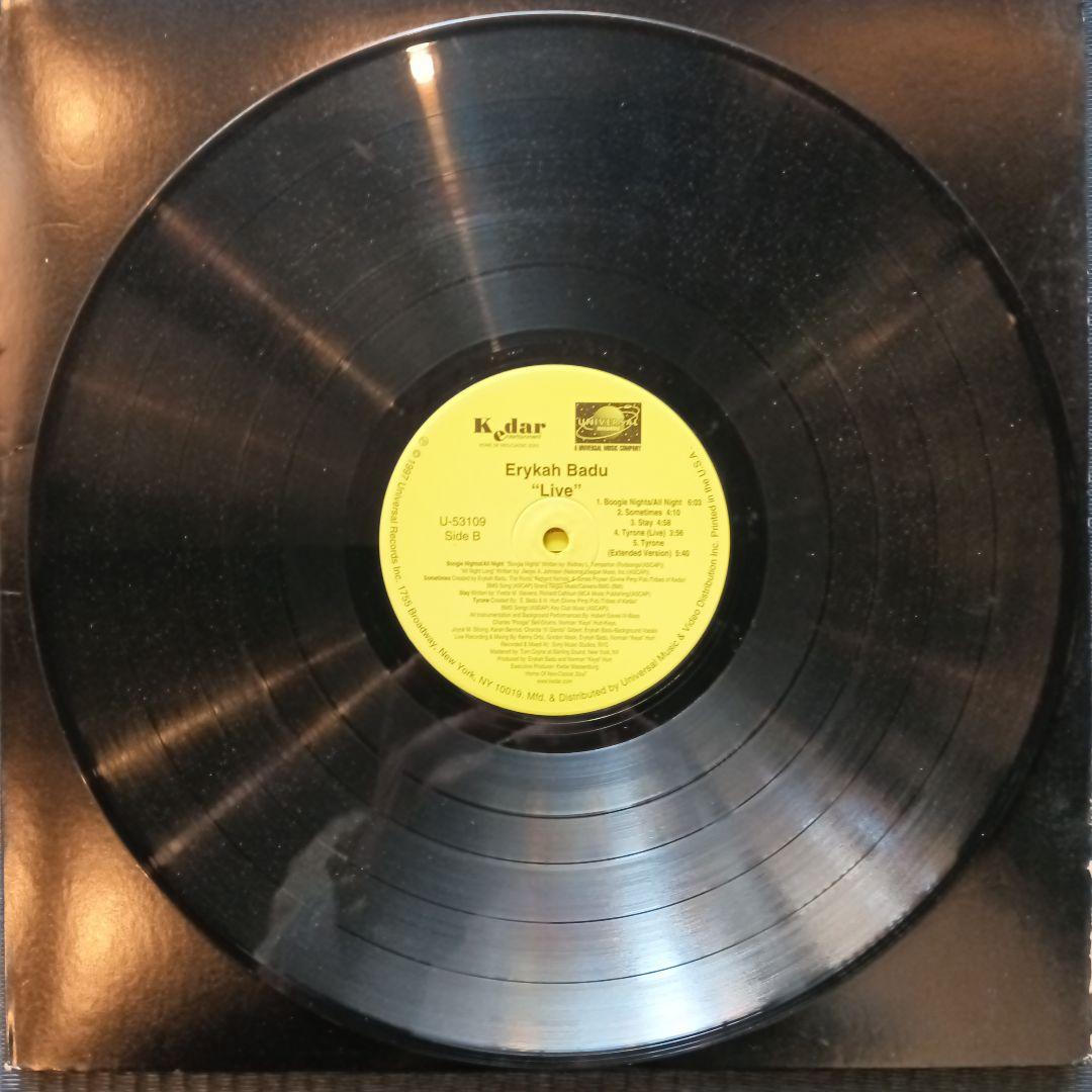 Erykah Badu Live レコード