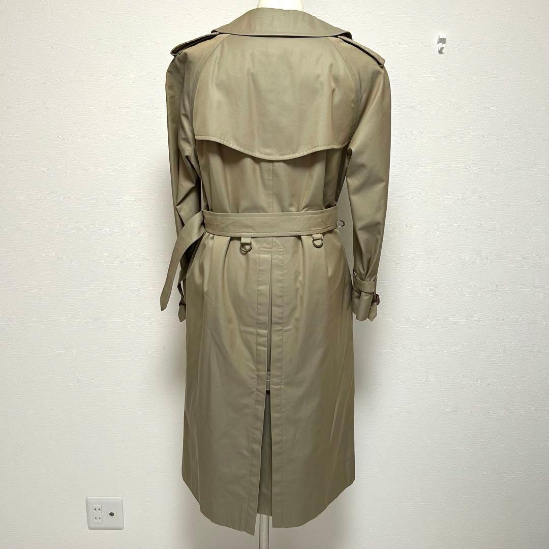 バーバリー ダブル トレンチコート ライナー ノバチェック ベルト11