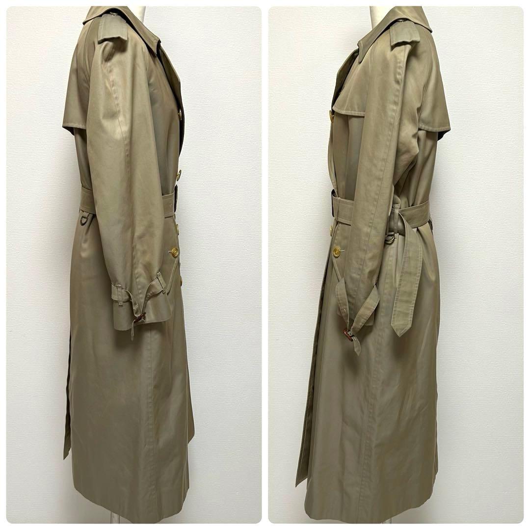 バーバリー ダブル トレンチコート ライナー ノバチェック ベルト11