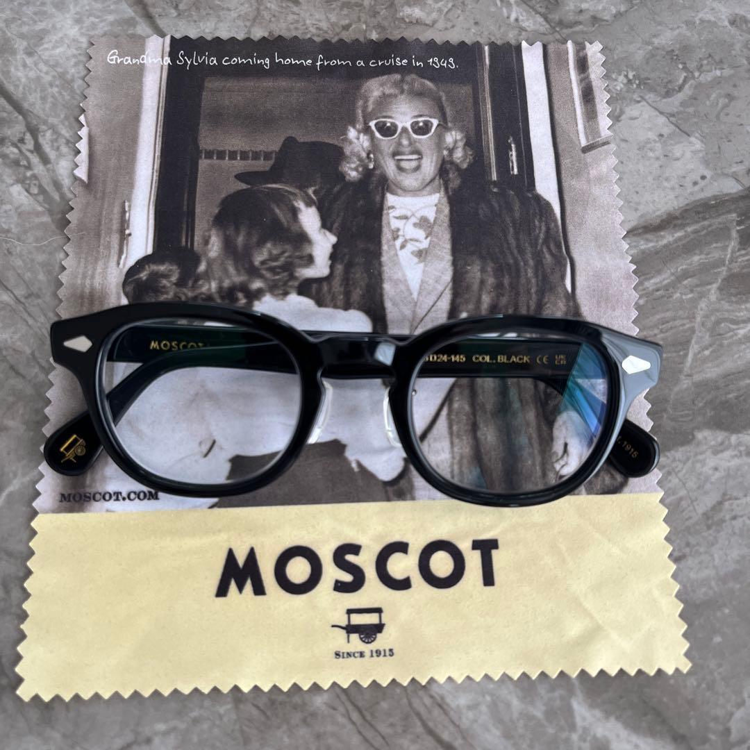 モスコット　MOSCOT レムトッシュ　ブラック　46 ノーズパッド