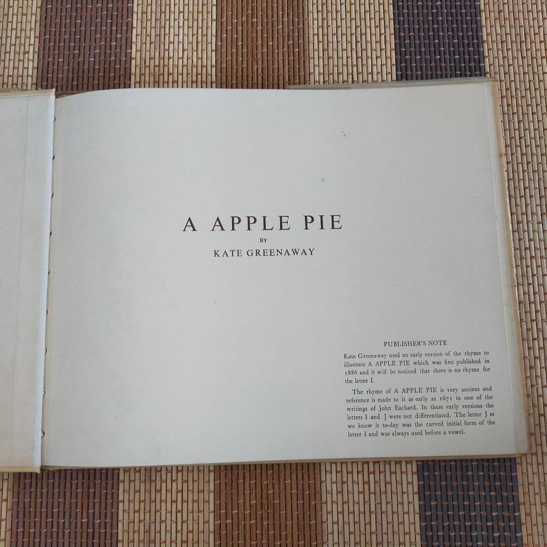 A APPLE PIE✽ By KATE GREENAWAY