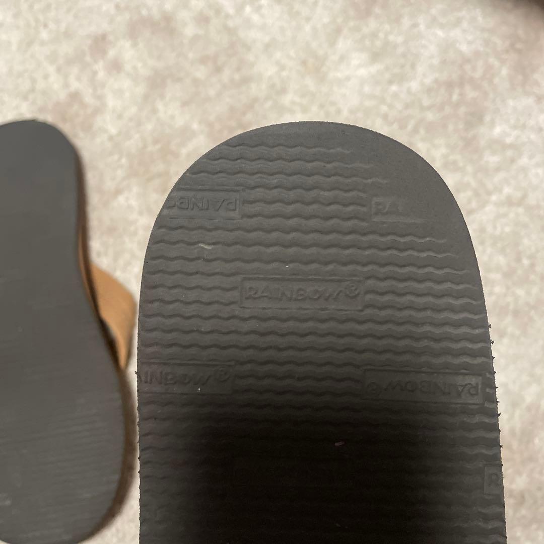 MottyメンズXL Rainbow サンダル　プレミアムシエラブラウン