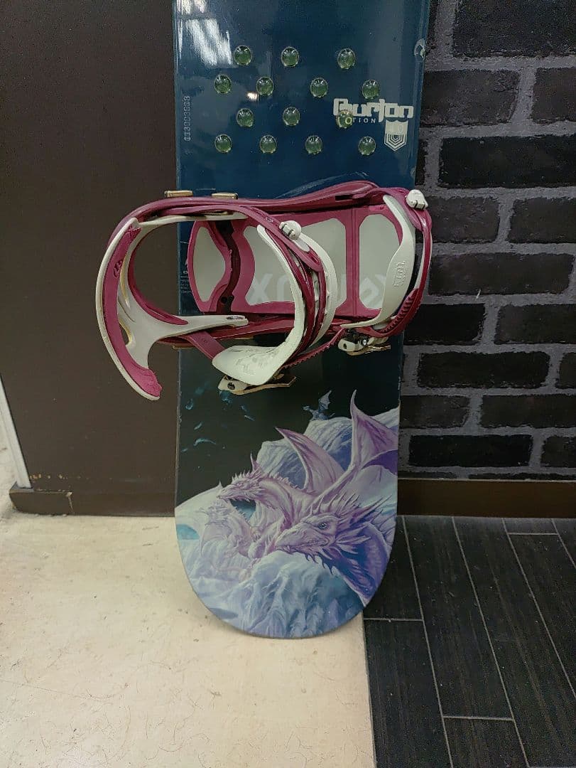 BURTONスノーボード　FLUXビンディング　２点セット　レディース　初心者