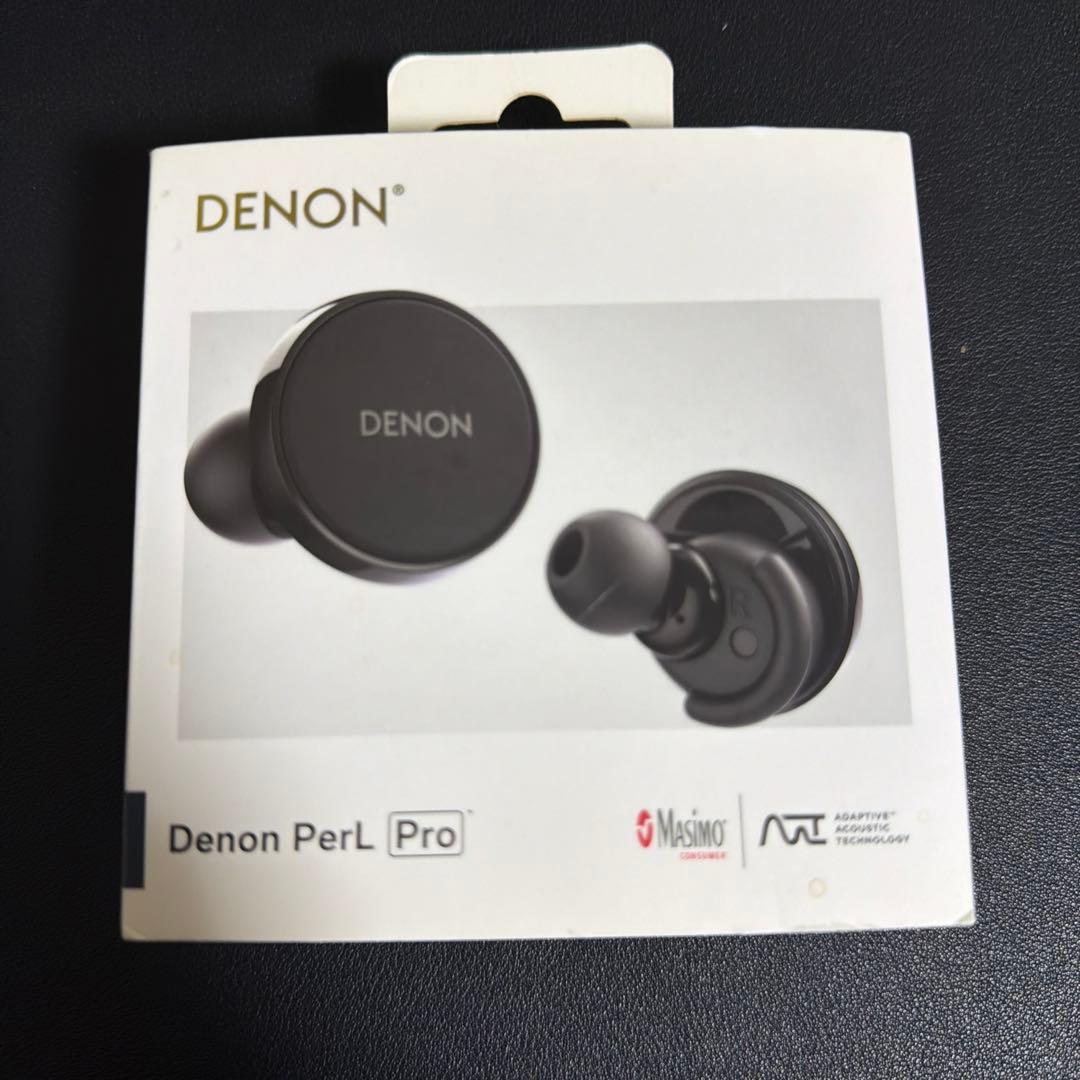 DENON PerL Pro ワイヤレスイヤホン ブラック