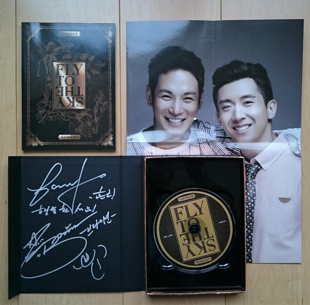 ★非売品★サインCD◆Fly To The Sky◆9集◆Continuum