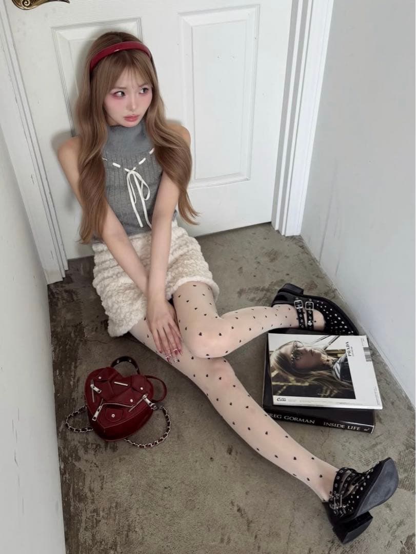 royelma♡Darich♡ダブルベルトフラットシューズ　Lサイズ