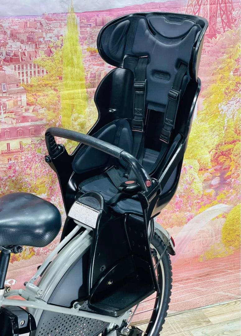 K2676 電動自転車ブリヂストン ハイディー 子供乗せ 26インチ 送料無料
