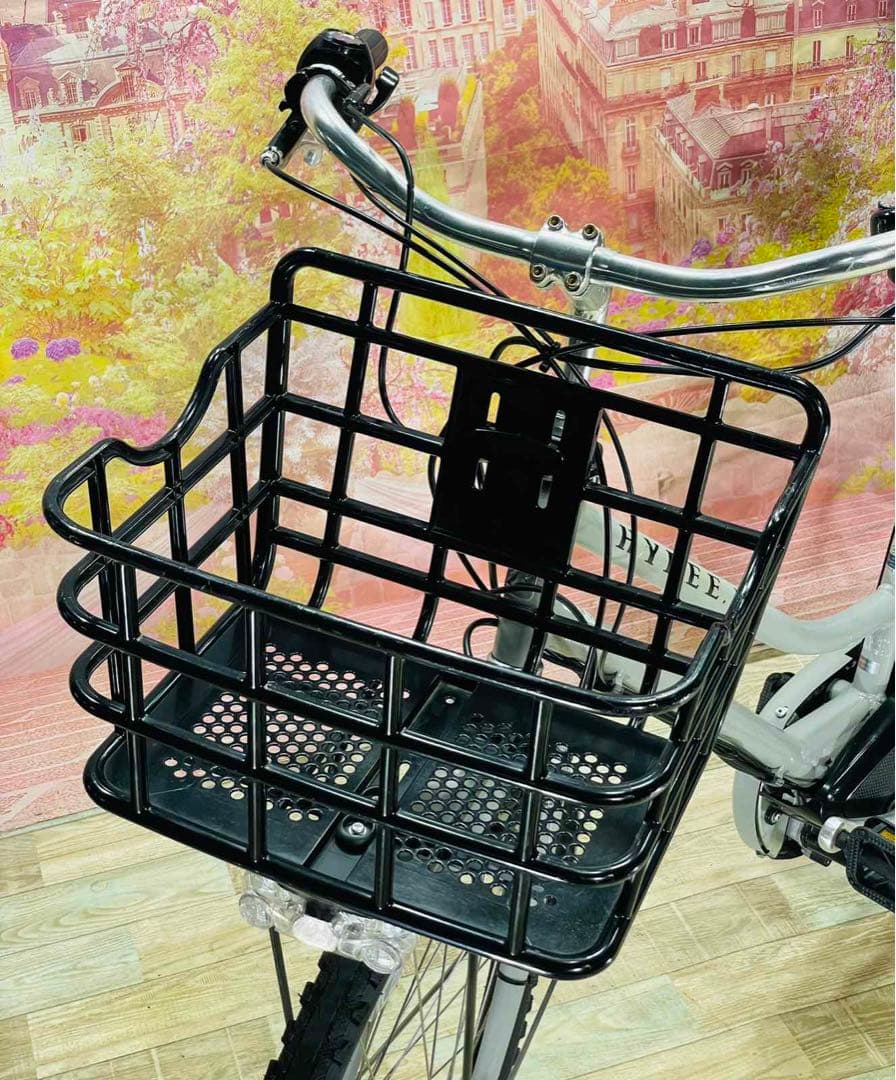 K2676 電動自転車ブリヂストン ハイディー 子供乗せ 26インチ 送料無料