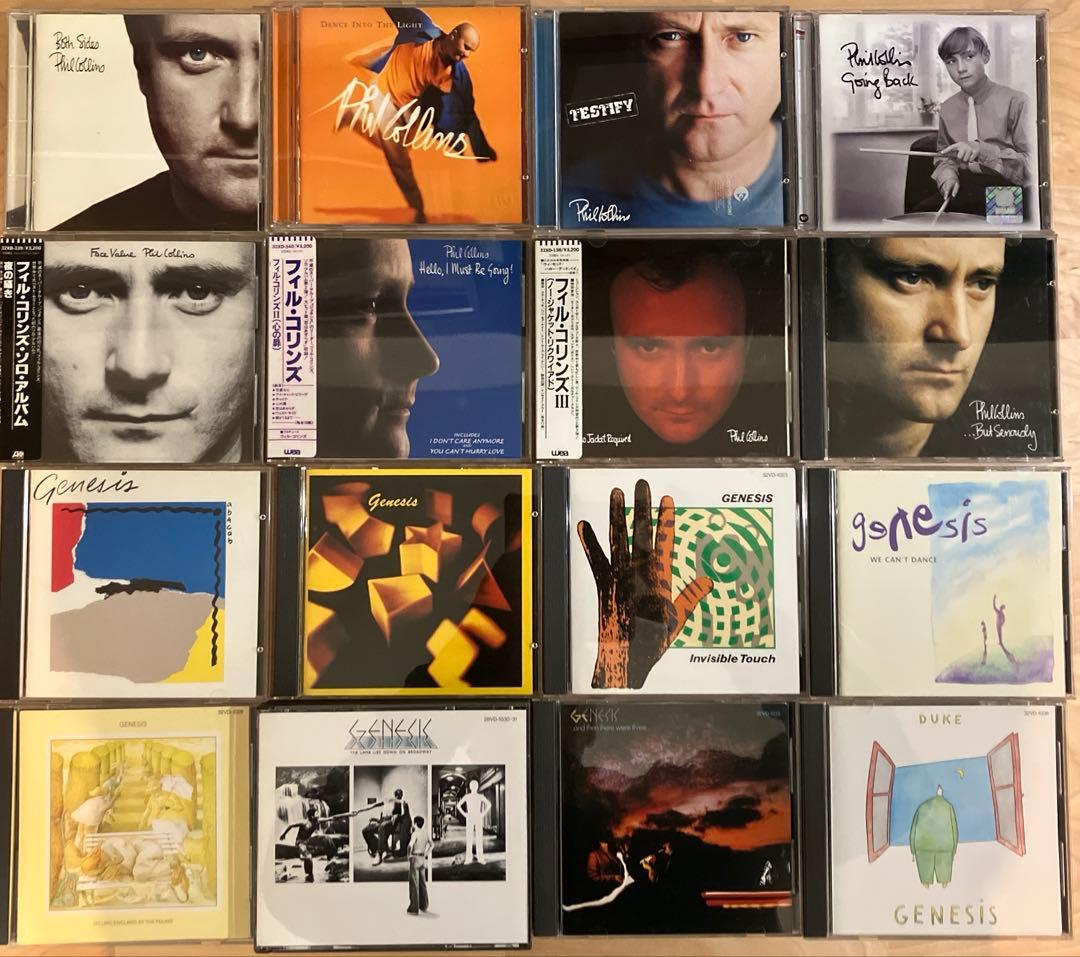 美品Genesis Phil Collins CD16セット