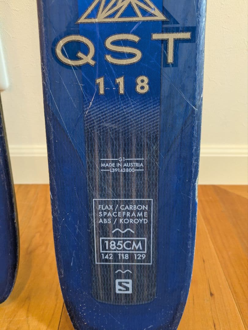 【Salomon】QST118 スキー板