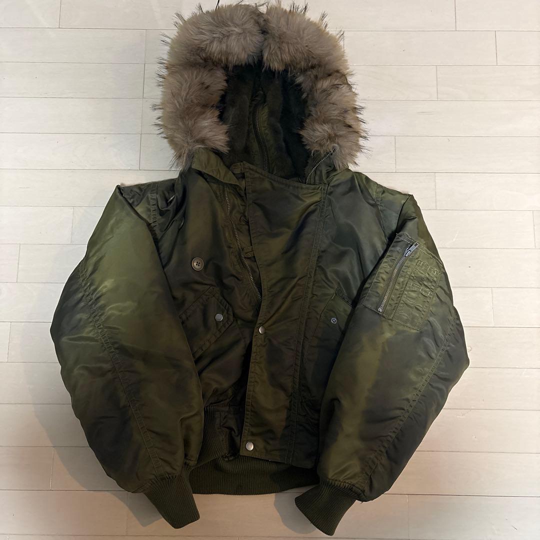 M　Ander Hunk Faded N2B Flight Jacket