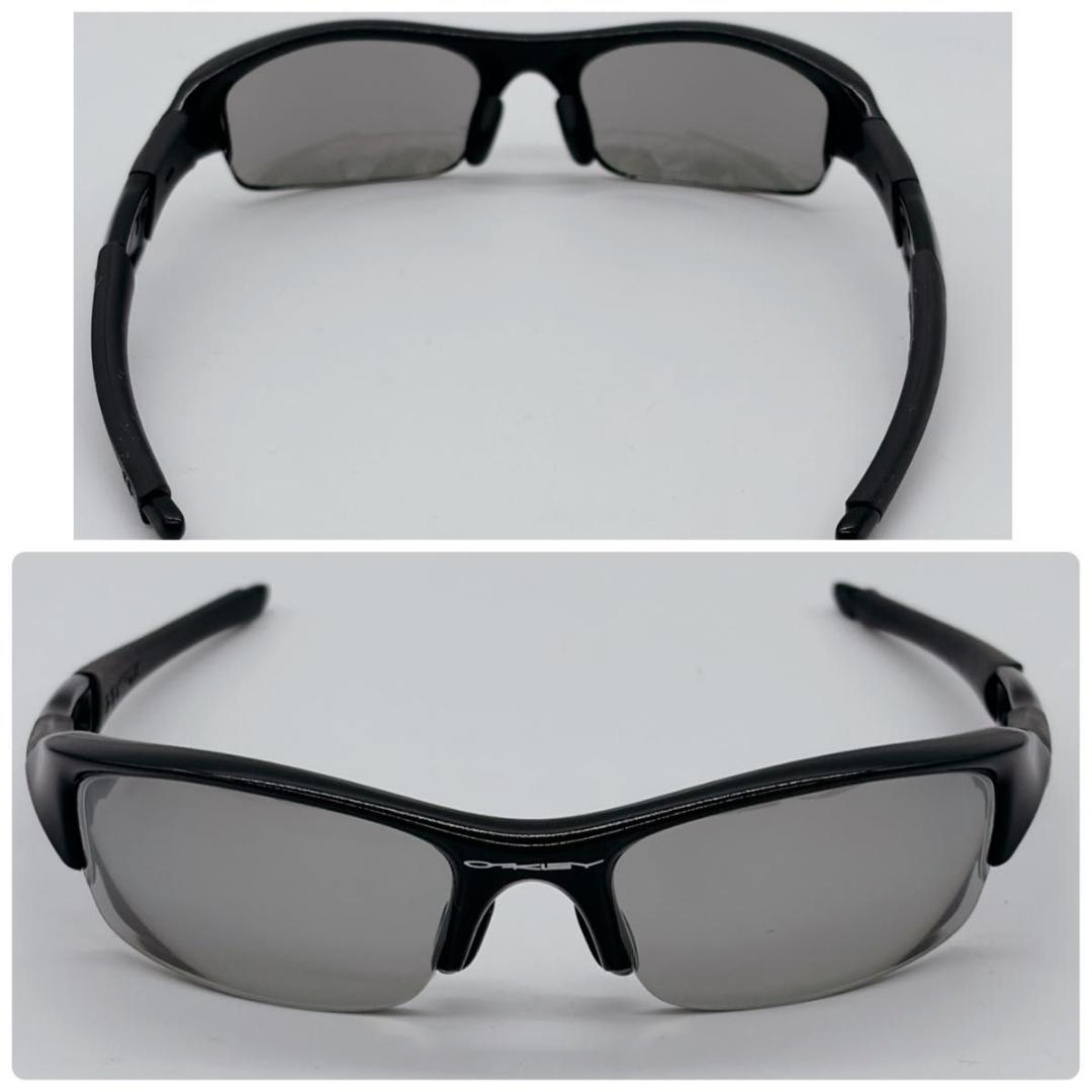 OAKLEY オークリー スポーツサングラス フラックジャケット 度ありレンズ