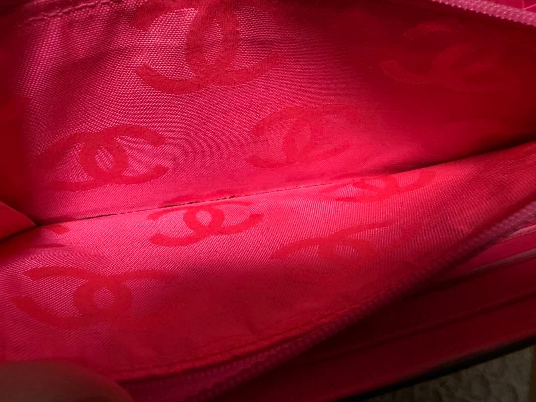 CHANEL 長財布 カンボンライン