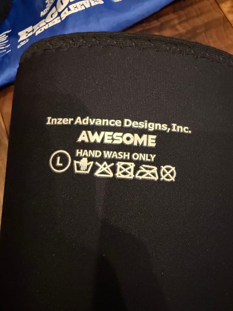 美品限定特価INZER エルゴプロ　ニースリーブ L