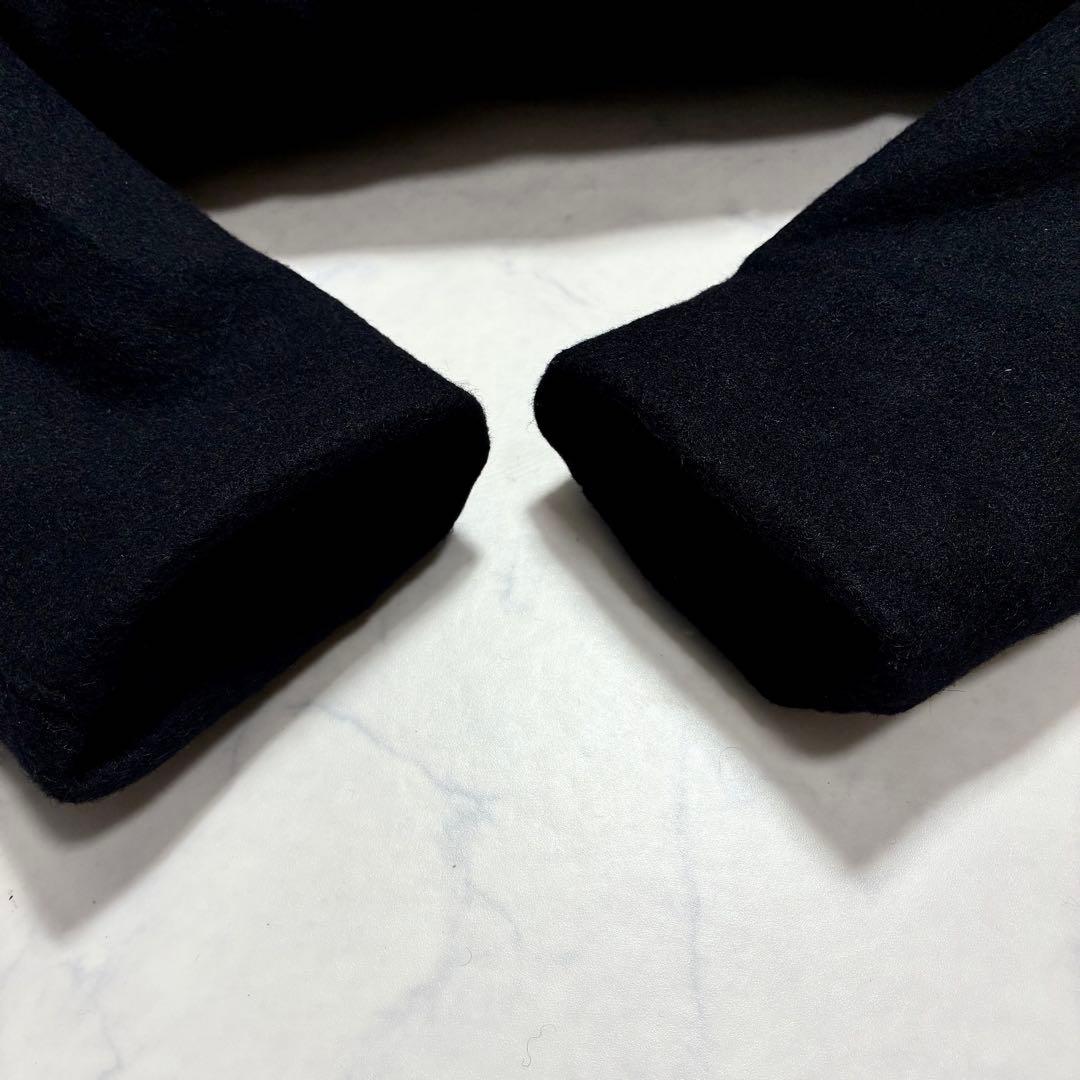 超希少(46)✨Schott ピーコート 740 ウール 近年 ブラック